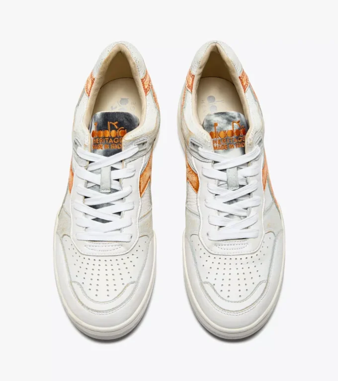 B.560 Foro Italia Heritage Ledersneaker – Made in Italy