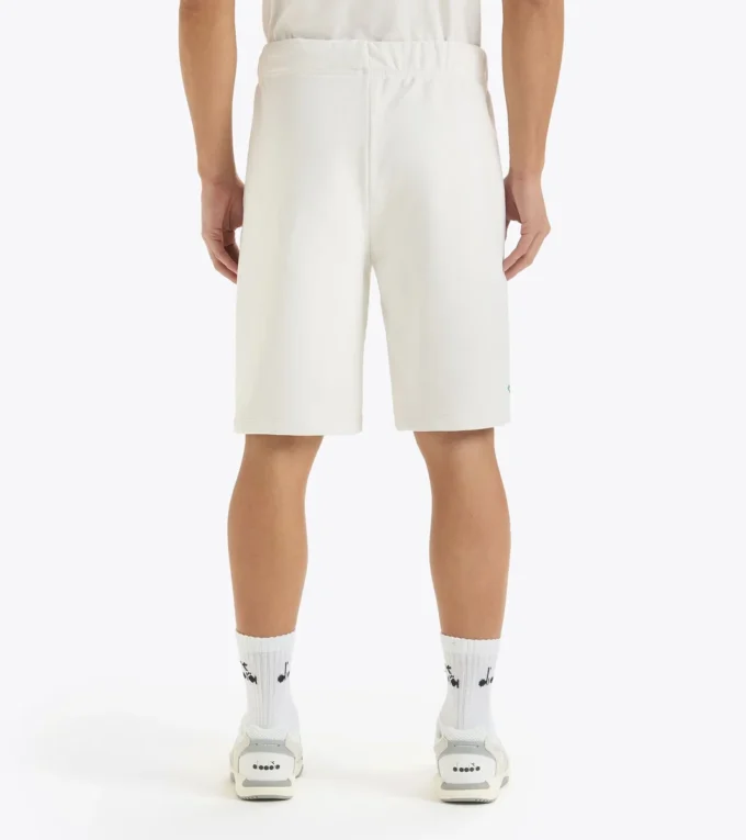 Bermuda Athl. Logo Bermudashorts aus French Terry-Baumwolle – geschlechtsneutral