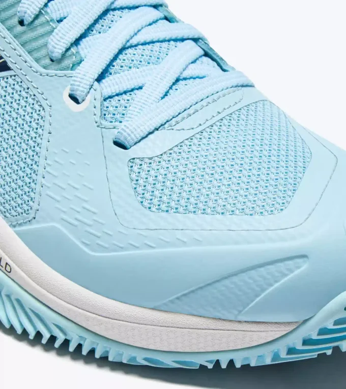 Blushield Torneo 3 W Clay Tennisschuh für Sandplätze – Schutz und Dämpfung