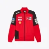 Full-Zip Ducati Replica Mgp25 Sportliches Ducati 2025 MotoGP Replica Sweatshirt mit durchgehendem Reißverschluss