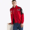 Full-Zip Ducati Replica Mgp25 Sportliches Ducati 2025 MotoGP Replica Sweatshirt mit durchgehendem Reißverschluss