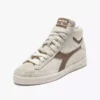 Game High Suede Waxed Retro-Tennisschuh mit hohem Schaft