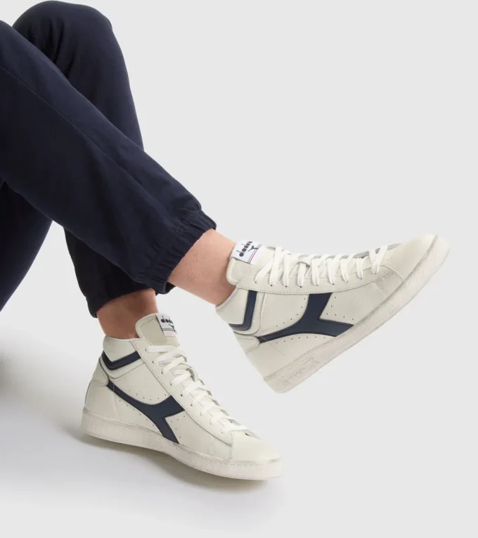 Game L High Waxed Sportliche Sneakers