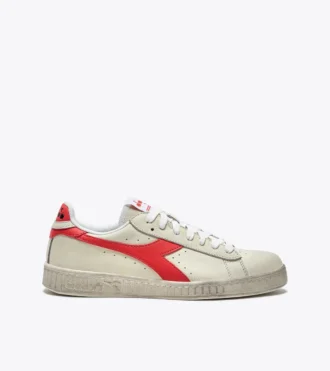 Game L Low Fluo Waxed Sportliche Sneaker – Unisex