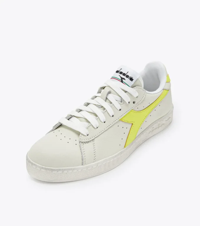 Game L Low Fluo Waxed Sportliche Sneaker – Unisex Game L Low Fluo Waxed Sportliche Sneaker – Unisex