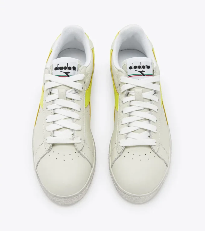 Game L Low Fluo Waxed Sportliche Sneaker – Unisex Game L Low Fluo Waxed Sportliche Sneaker – Unisex