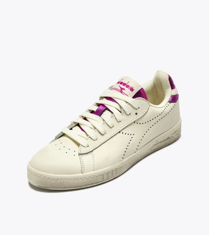 Game L Low Punched Wn Sportliche Sneakers aus Leder