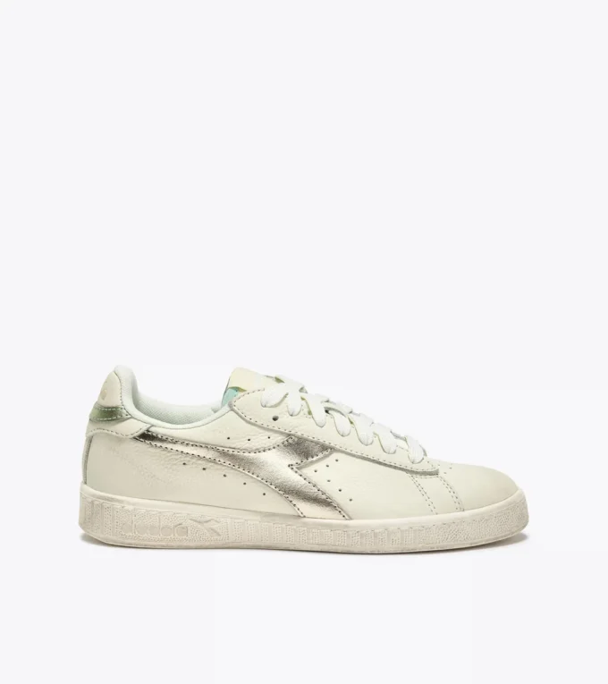 Game L Low Waxed Metal Wn Leather Sportschuhe