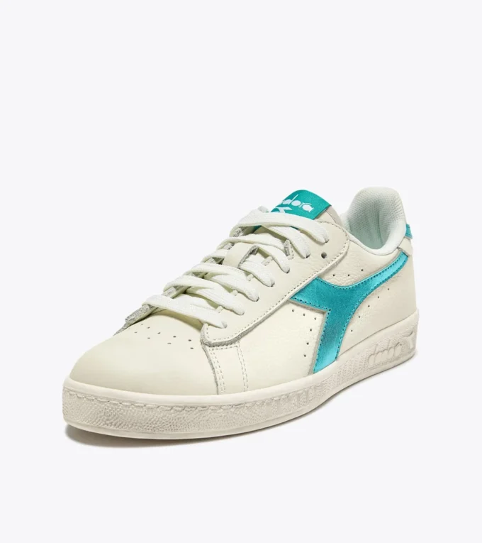 Game L Low Waxed Metal Wn Leather Sportschuhe