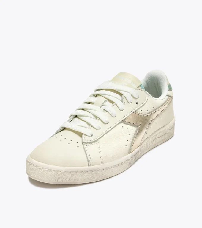 Game L Low Waxed Metal Wn Leather Sportschuhe