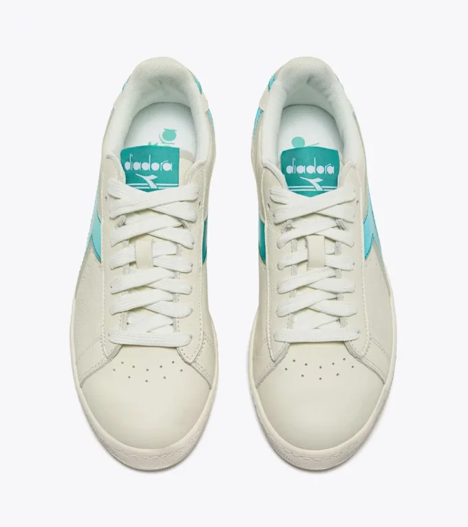 Game L Low Waxed Metal Wn Leather Sportschuhe