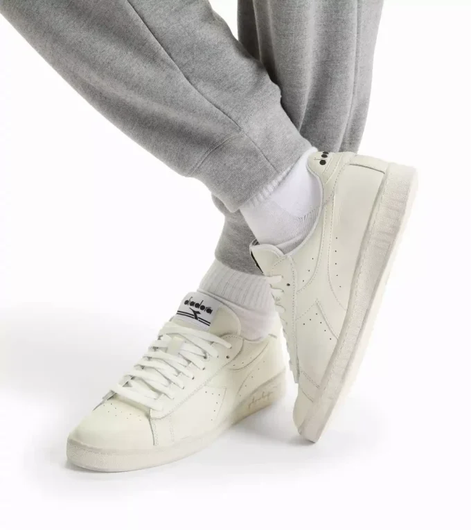 Game L Low Waxed Sportliche Sneaker