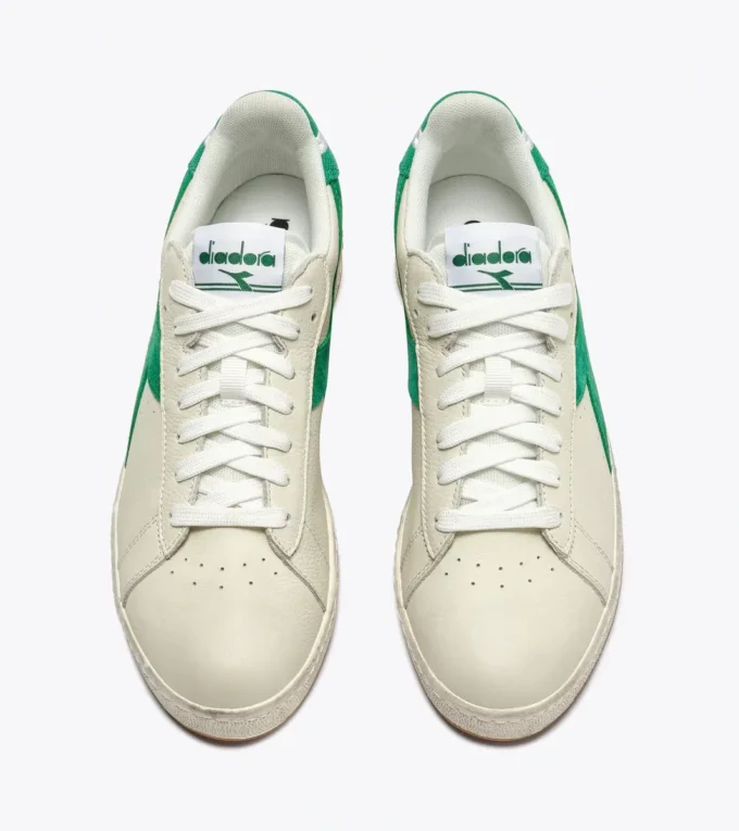 Game Low Jersey Waxed Retro-Tennissneaker