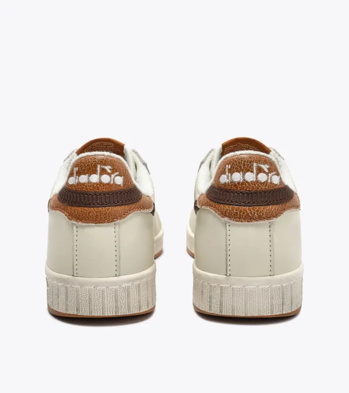 Game Low Stripes Waxed Retro-Tennissneaker