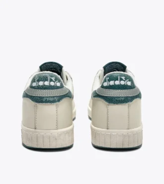 Game Low Stripes Waxed Retro-Tennissneaker