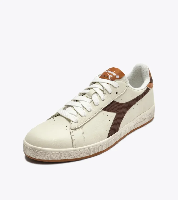 Game Low Stripes Waxed Retro-Tennissneaker