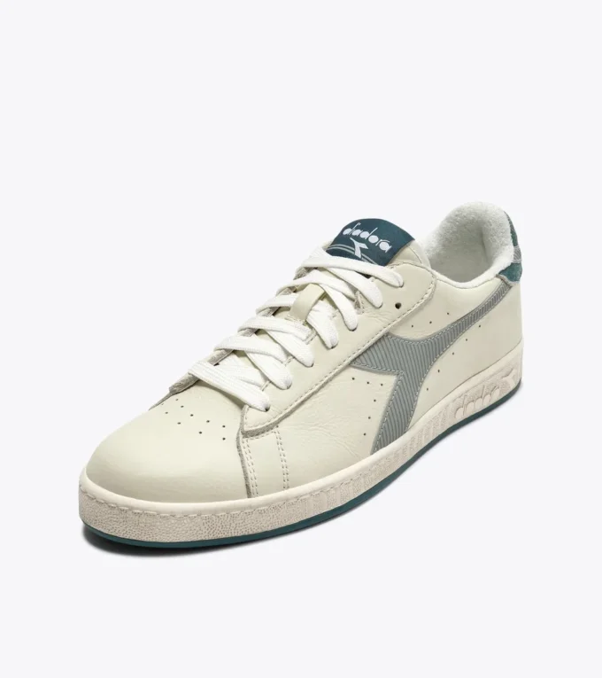 Game Low Stripes Waxed Retro-Tennissneaker