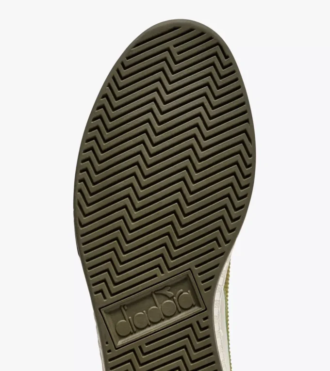 Game Low Stripes Waxed Retro-Tennissneaker