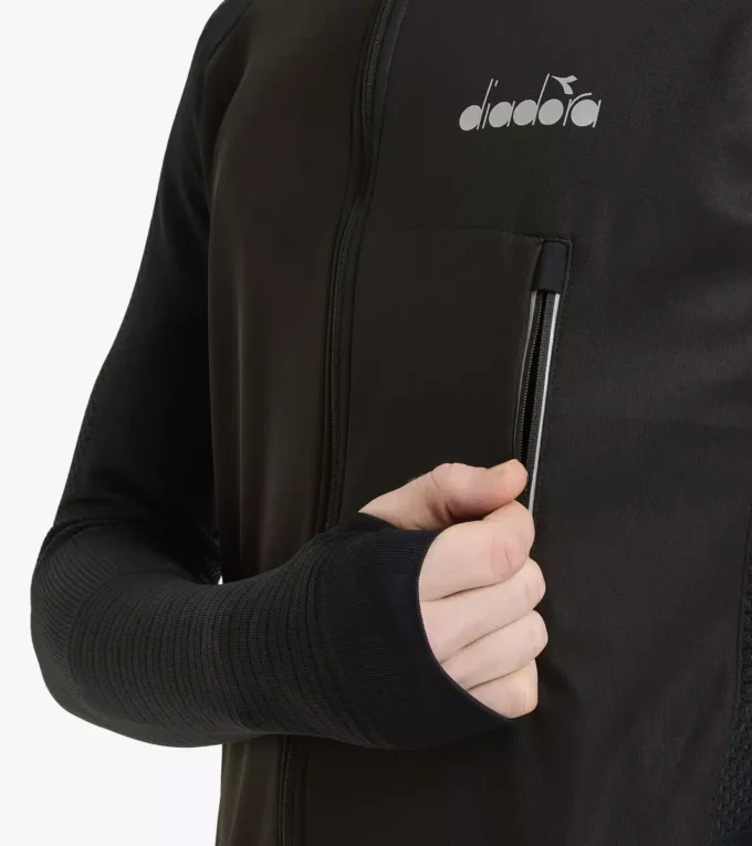 Hidden Power Jacket In Italien hergestellte Laufjacke