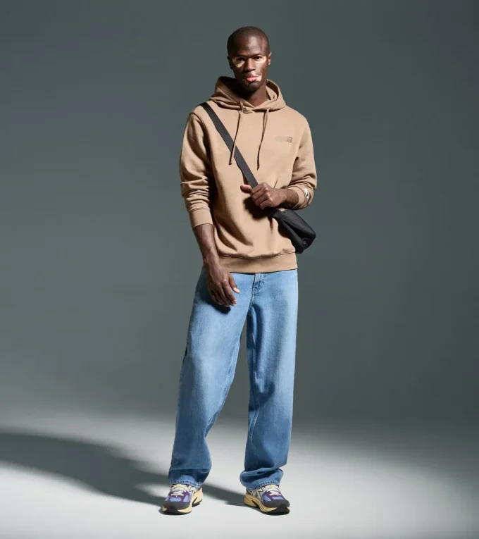 Hoodie Athl. Logo Lässiger Hoodie