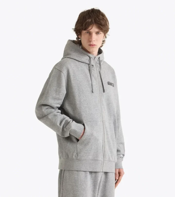 Hoodie Fz. Athl. Logo Kapuzenjacke mit Reißverschluss