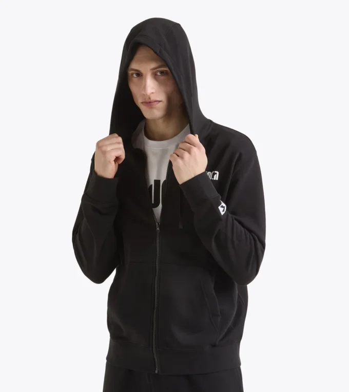 Hoodie Fz. Athl. Logo Kapuzenjacke mit Reißverschluss