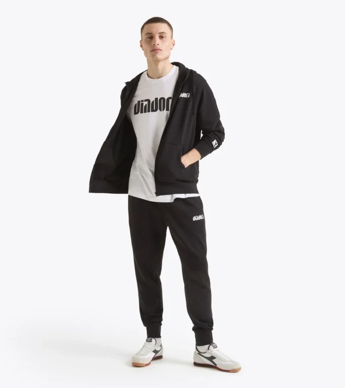 Hoodie Fz. Athl. Logo Kapuzenjacke mit Reißverschluss