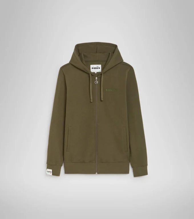 Hoodie Fz Mii Kapuzen-Sweatshirt – Hergestellt in Italien