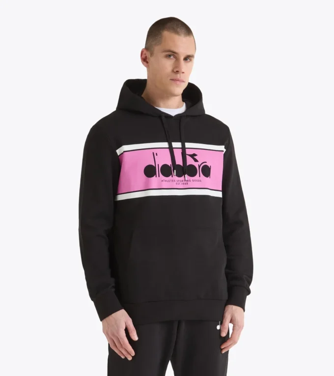 Hoodie Logo Color Block Hoodie