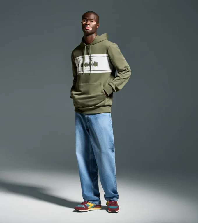 Hoodie Logo Color Block Hoodie