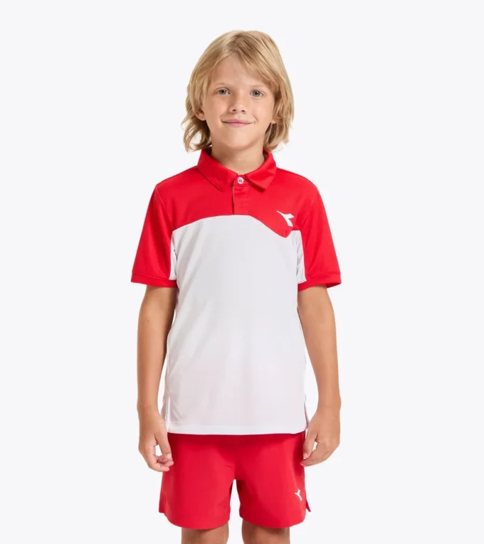 J. Polo Court Tennis-Poloshirt – Junior
