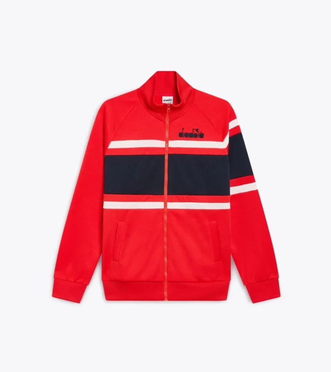 Jacke 80S Von den 80er Jahren inspirierte Sportjacke