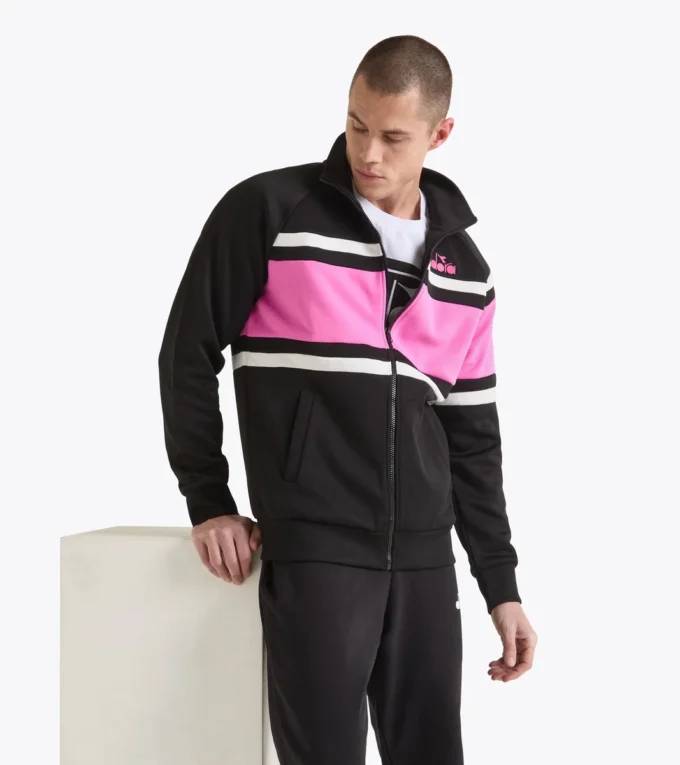 Jacke 80S Von den 80er Jahren inspirierte Sportjacke