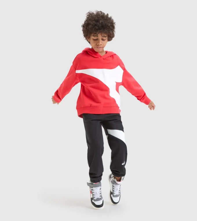 Jb.Hoodie Power Logo Sports Sweatshirt mit Maxi-Logo – Jungen