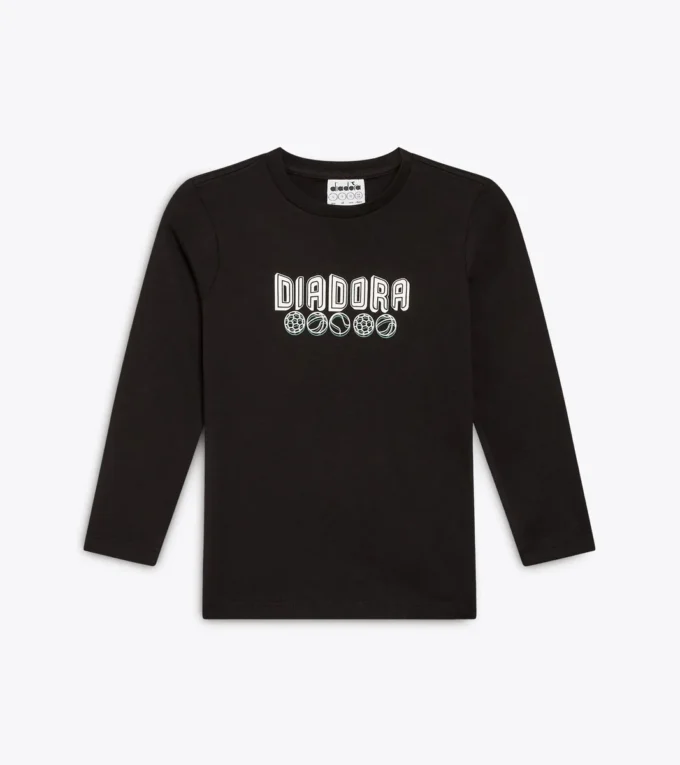 Jb. T-Shirt Ls Logo Baumwoll-Langarm-T-Shirt – Jungen