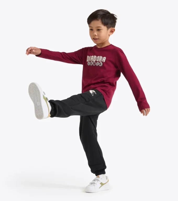 Jb. T-Shirt Ls Logo Baumwoll-Langarm-T-Shirt – Jungen