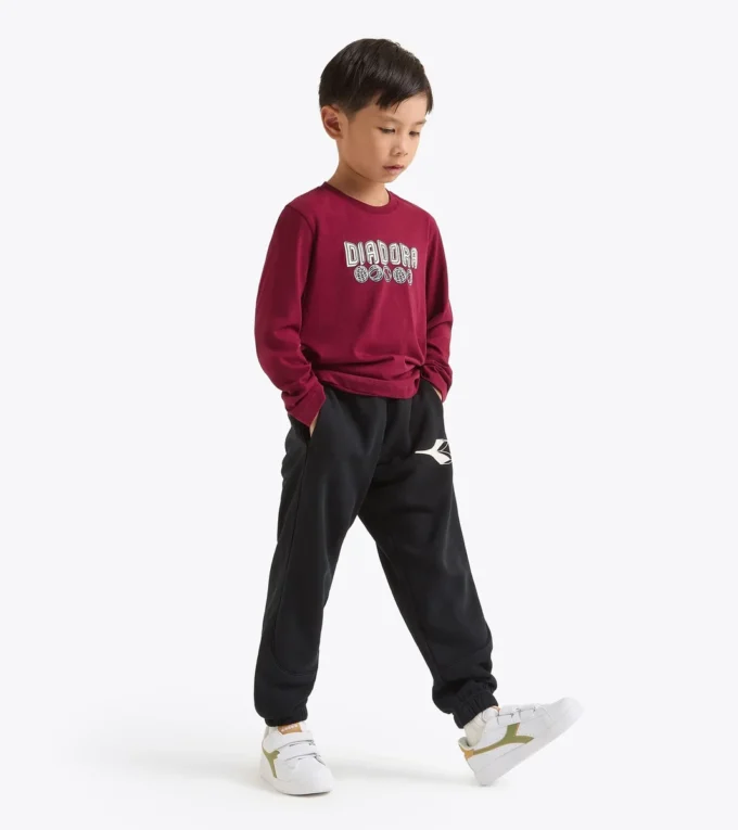 Jb. T-Shirt Ls Logo Baumwoll-Langarm-T-Shirt – Jungen