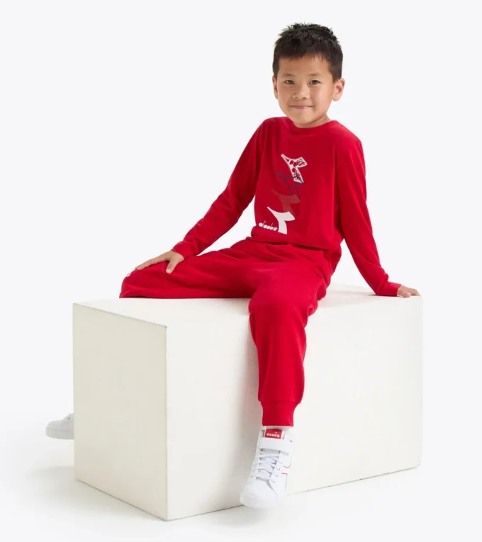 Jb. T-Shirt Ls Logo Bedrucktes T-Shirt – Jungen