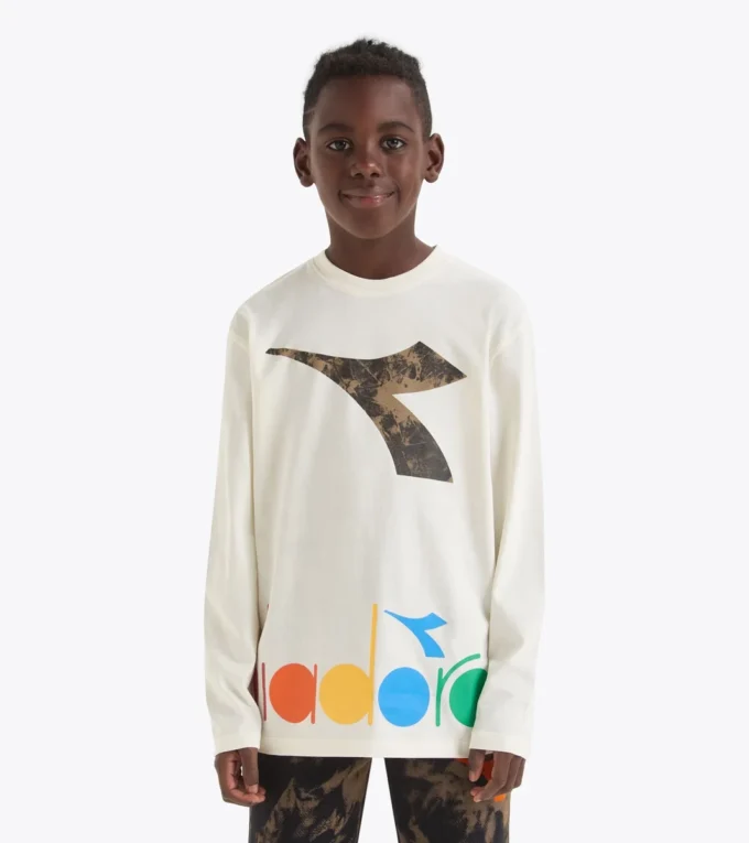 Jb. T-Shirt Ls Tye Dye Langarm-T-Shirt mit Tie-Dye-Details – Jungen