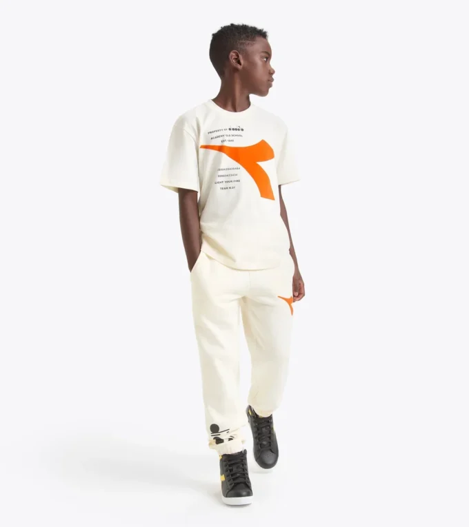 Jb. T-Shirt Ss Fregio T-Shirt mit kontrastierendem Logo – Jungen