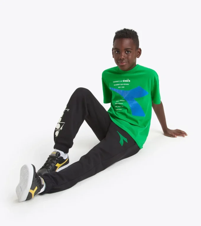 Jb. T-Shirt Ss Fregio T-Shirt mit kontrastierendem Logo – Jungen