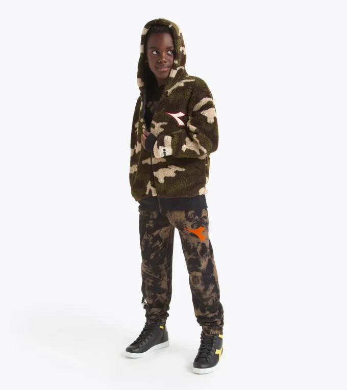 Jb. Teddy Fz Camo Hoodie – Jungen