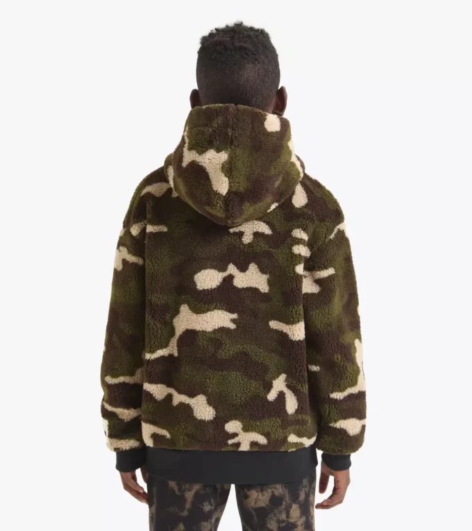 Jb. Teddy Fz Camo Hoodie – Jungen