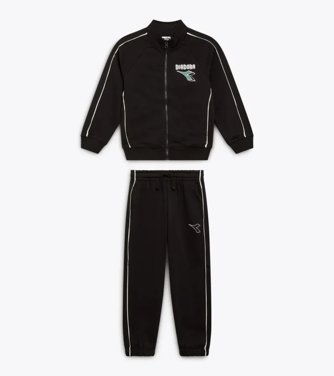 Jb. Trainingsanzug Fz Logo (Br) Trainingsanzug aus gebürstetem Fleece – Jungen