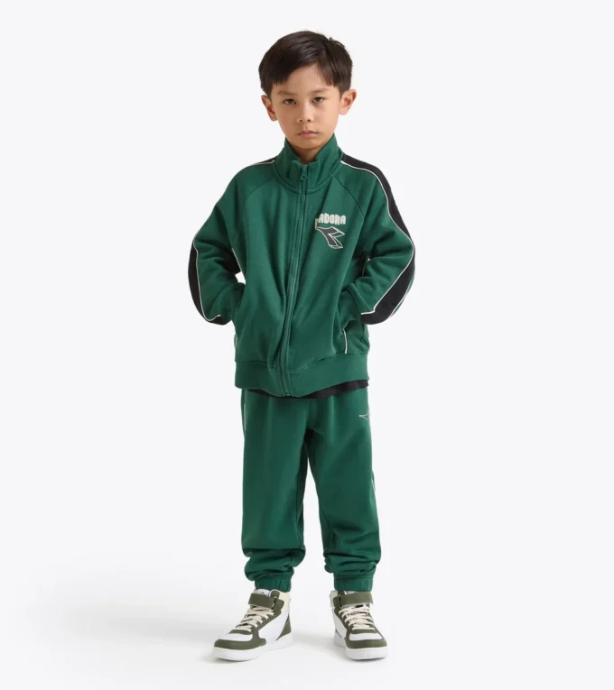 Jb. Trainingsanzug Fz Logo (Br) Trainingsanzug aus gebürstetem Fleece – Jungen