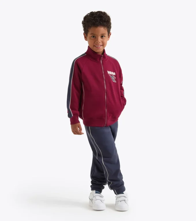 Jb. Trainingsanzug Fz Logo (Br) Trainingsanzug aus gebürstetem Fleece – Jungen