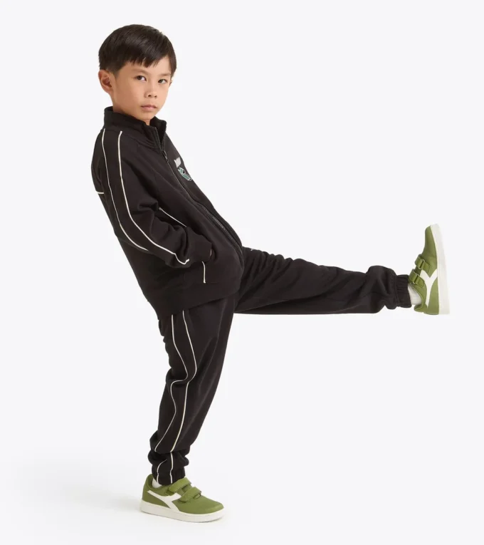 Jb. Trainingsanzug Fz Logo (Br) Trainingsanzug aus gebürstetem Fleece – Jungen