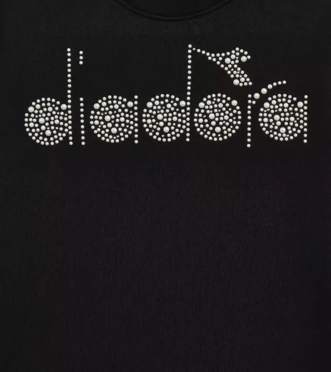 Jg. Dress Rhinestone Td Fleecegefüttertes Kleid – Mädchen