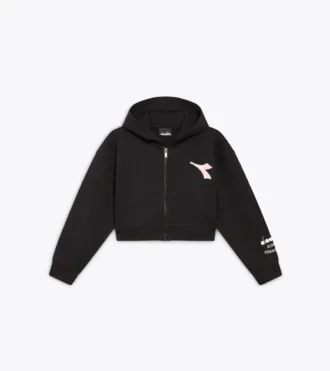 Jg. Hoodie Fz Pink Smile Hoodie mit verblassten Details – Mädchen