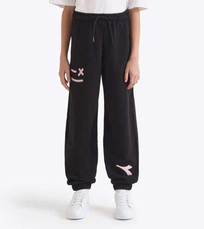 Jg. Joggerhose Pink Smile Joggers – Bequeme Passform – Mädchen